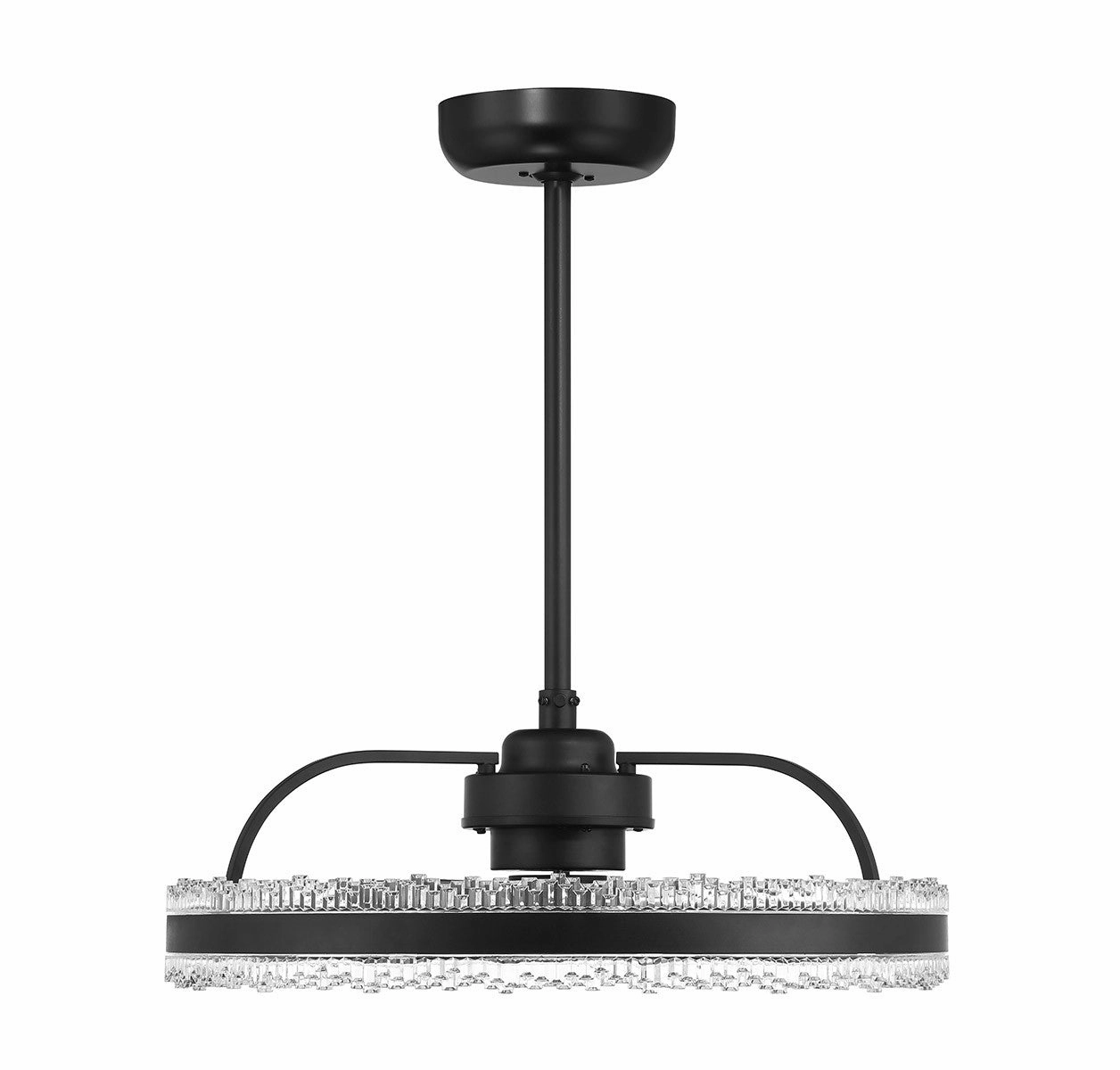 Corona LED Fan D'Lier Matte Black