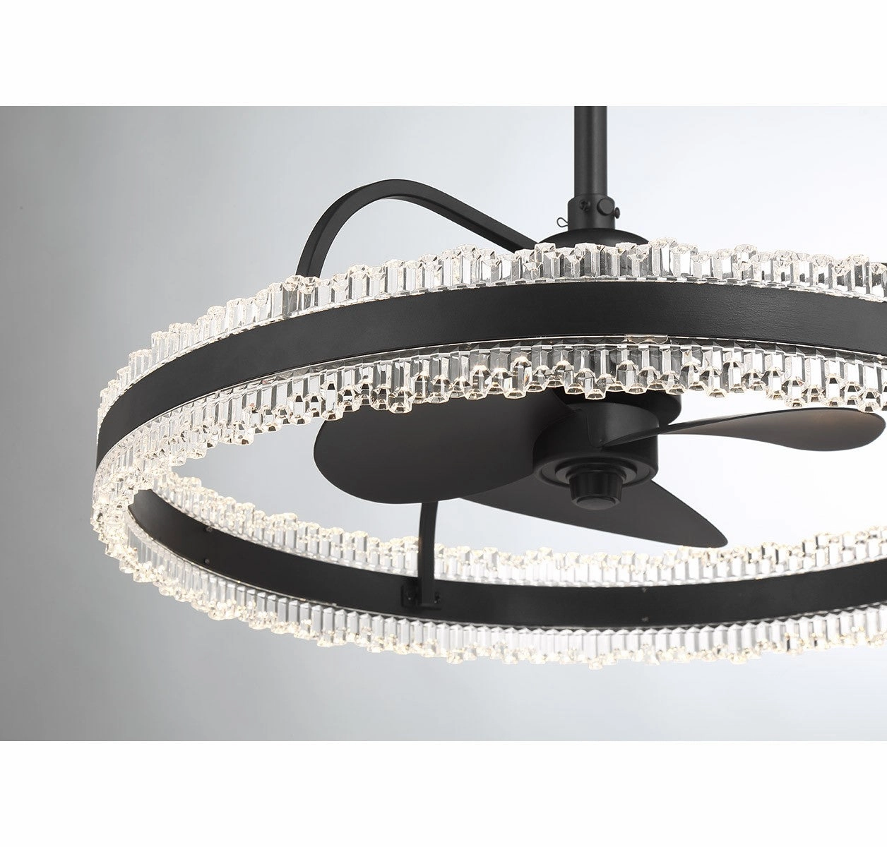 Corona LED Fan D'Lier Matte Black