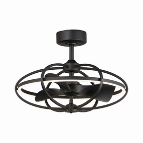 Corona WiFi-Enabled LED Fandelight efficient ceiling fans for home cooling