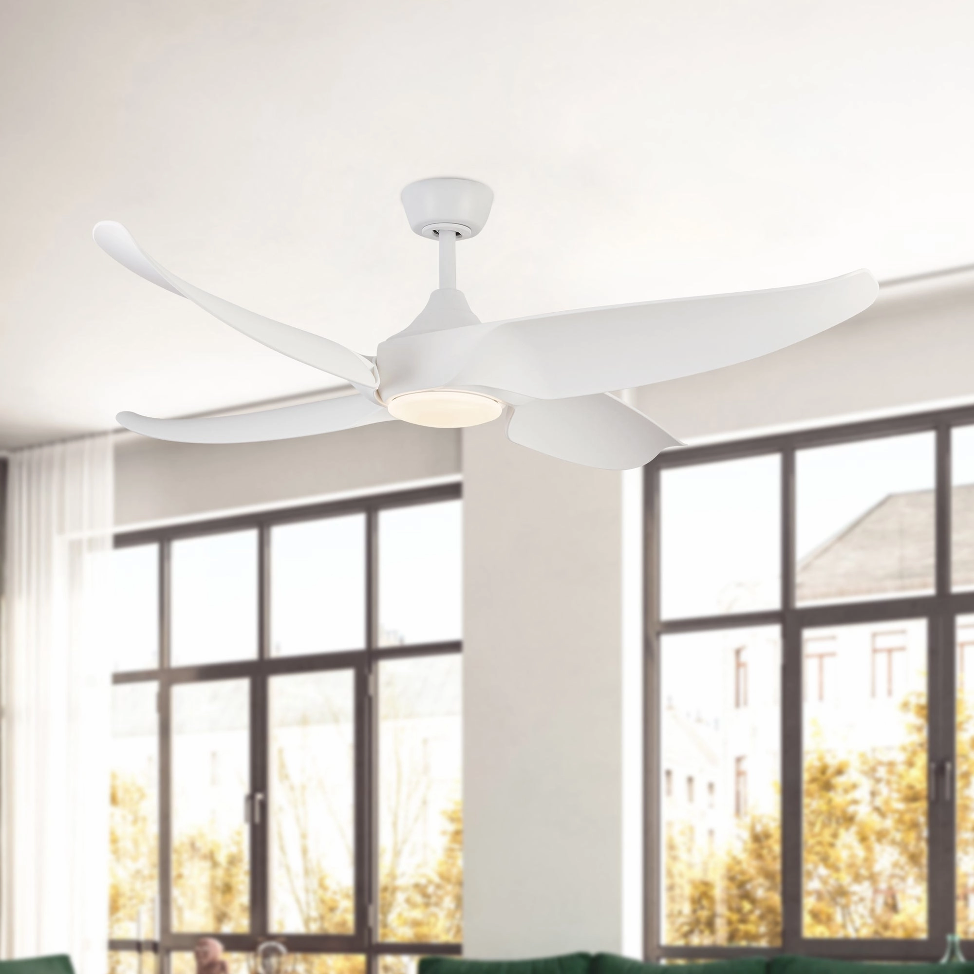 Coronado 56"Ceiling Fan Matte White