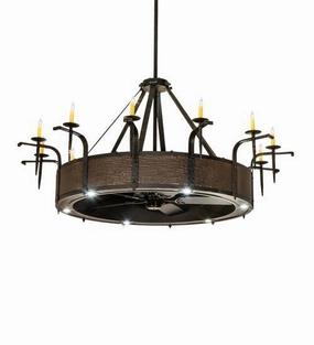 Costello 12 Light Chandel-Air large electric fans for spacious rooms