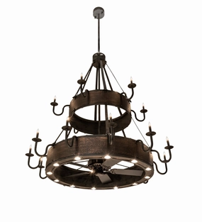 Costello 18 Light Chandel-Air large electric fans for spacious rooms