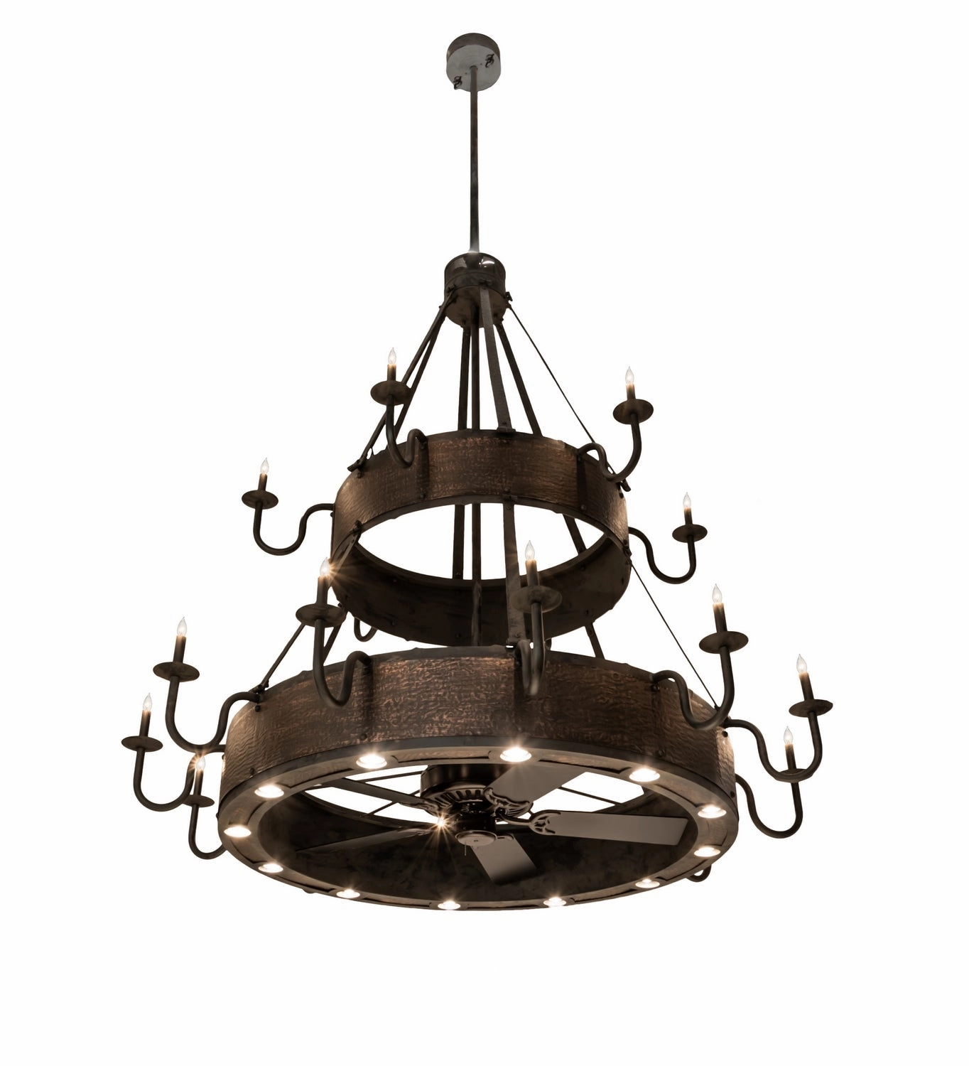 Costello 18 Light Chandel-Air large electric fans for spacious rooms