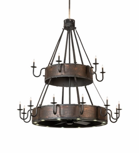 Costello LED Chandel-Air large electric fans for spacious rooms