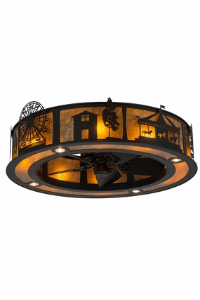 County Fair Chandel-Air quiet small fans for desk or nightstand