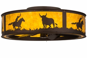 Cowboy & Steer Chandel-Air quiet small fans for desk or nightstand
