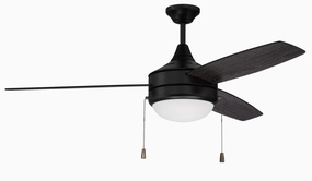 Craftmade 52"Ceiling Fan Ceiling fan with adjustable speed settings