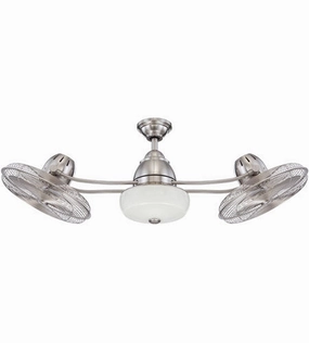 Craftmade Bellows II 48" I Rotating Ceiling Fan with LED and Wall and Remote Control outdoor fans store with multiple collections