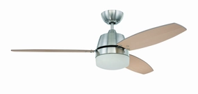 Craftmade Beltre 52" Ceiling Fan with 20W LED in Brushed Polished Nickel outdoor fans store with multiple collections