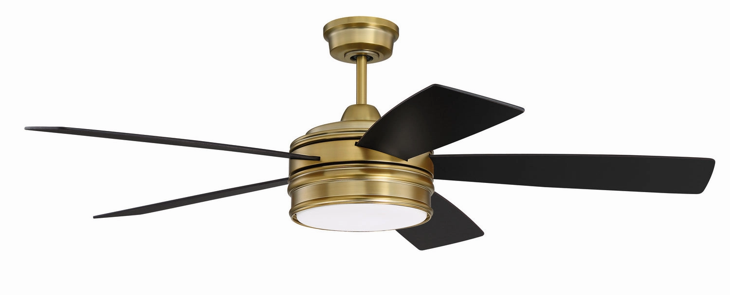 Craftmade Braxton 52" Ceiling Fan with 19W LED and Remote Control in Copper