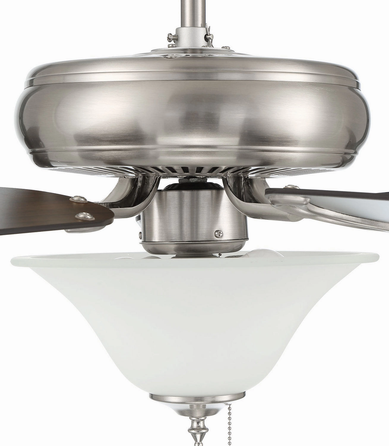 Craftmade Decorator's Choice 52" Pull Chain Ceiling Fan with Dimmable LED Light