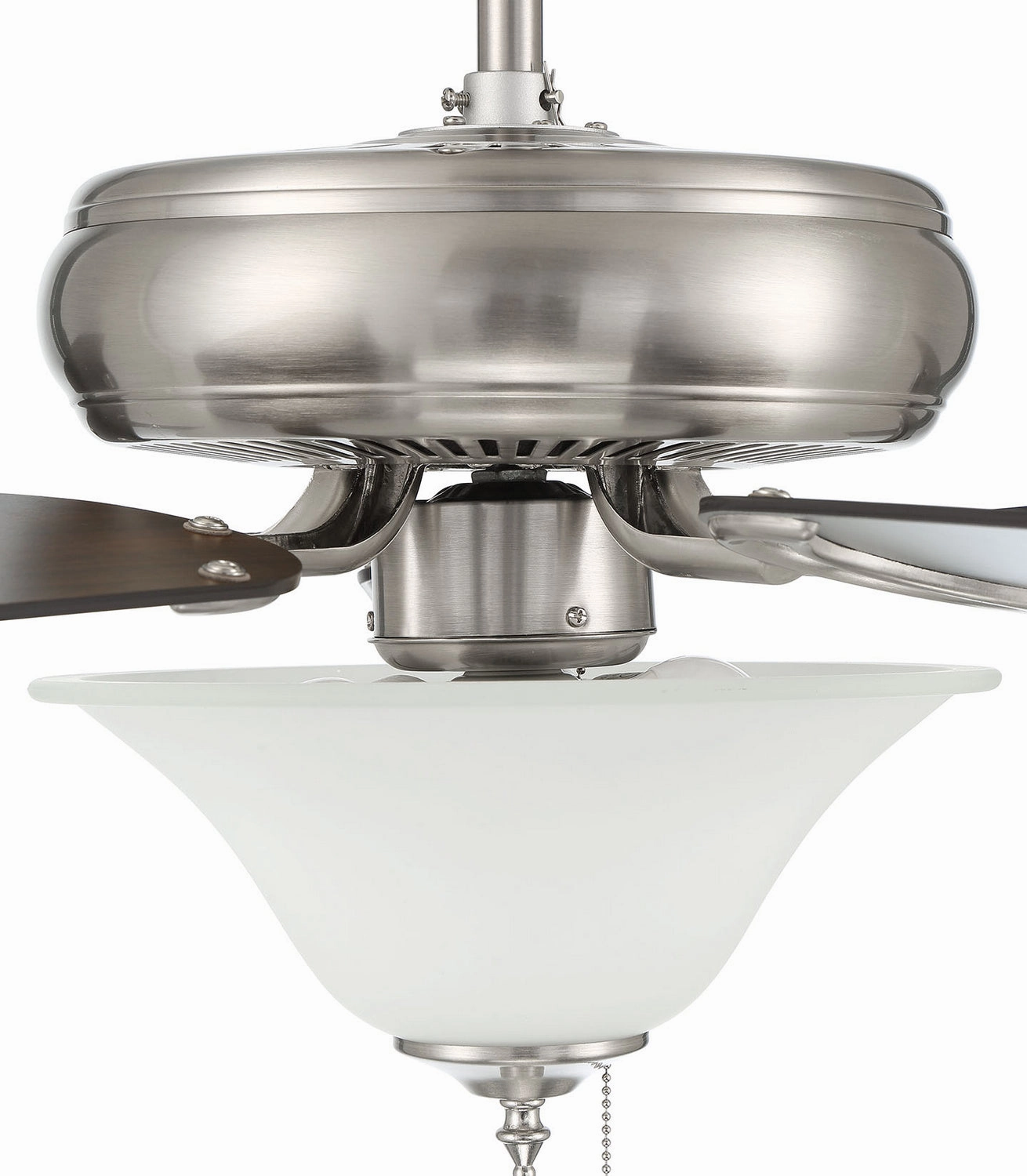Craftmade Decorator's Choice 52" Pull Chain Ceiling Fan with Dimmable LED Light