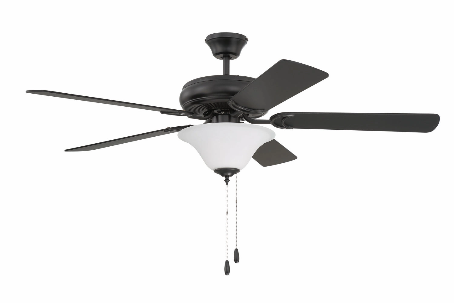 Craftmade Decorator's Choice 52" Pull Chain Ceiling Fan with Dimmable LED Light
