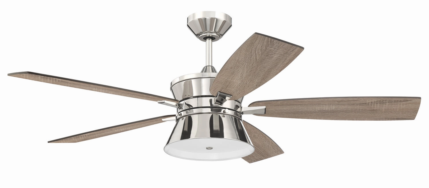 Craftmade Dominick 52" Smart DC Ceiling Fan with LED Light and Remote