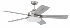 Craftmade Drew 54" Smart DC Ceiling Fan with 20W LED and Remote Control Ceiling fan with adjustable speed settings