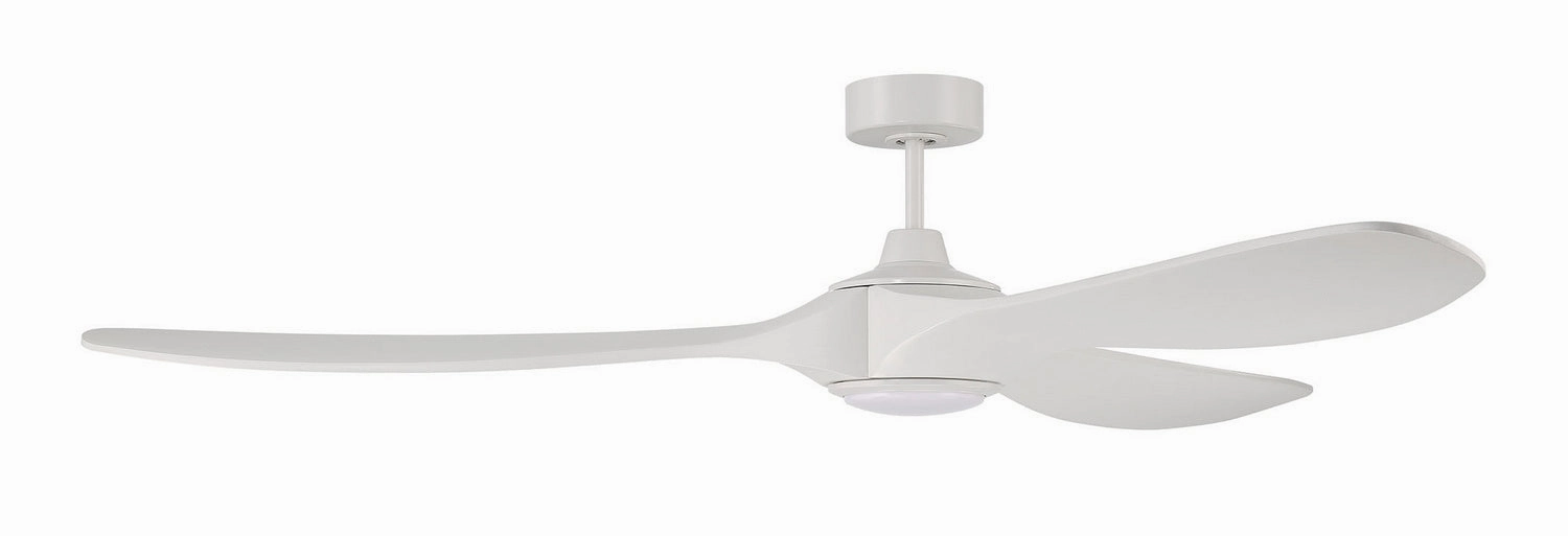 Craftmade Envy Indoor/Outdoor Smart DC Ceiling Fan with 18W LED and Remote