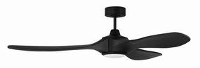Craftmade Envy Indoor/Outdoor Smart DC Ceiling Fan with 18W LED and Remote Ceiling fan with adjustable speed settings