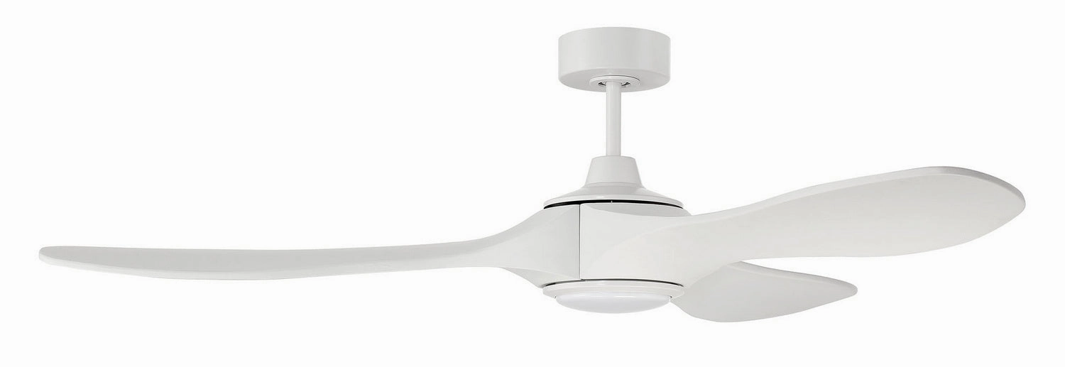 Craftmade Envy Indoor/Outdoor Smart DC Ceiling Fan with 18W LED and Remote