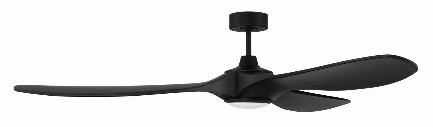 Craftmade Envy Indoor/Outdoor Smart DC Ceiling Fan with 18W LED and Remote