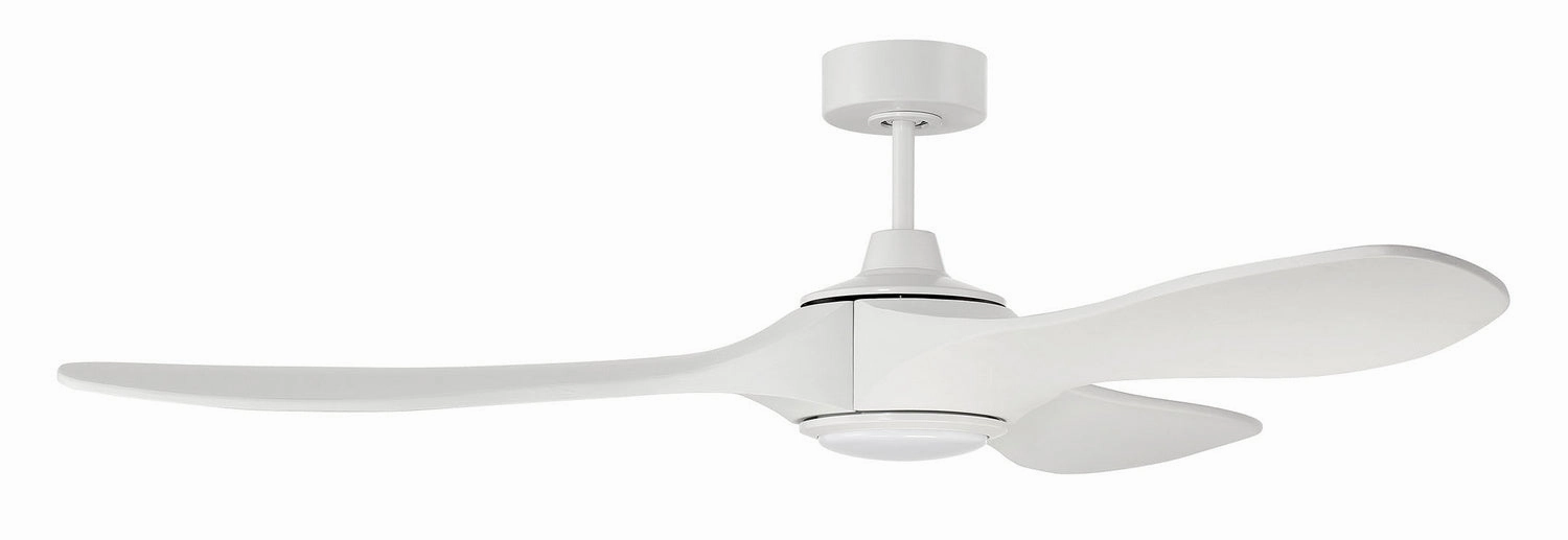 Craftmade Envy Indoor/Outdoor Smart DC Ceiling Fan with 18W LED and Remote