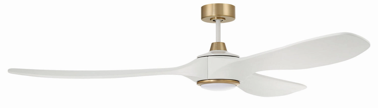 Craftmade Envy Indoor/Outdoor Smart DC Ceiling Fan with 18W LED and Remote