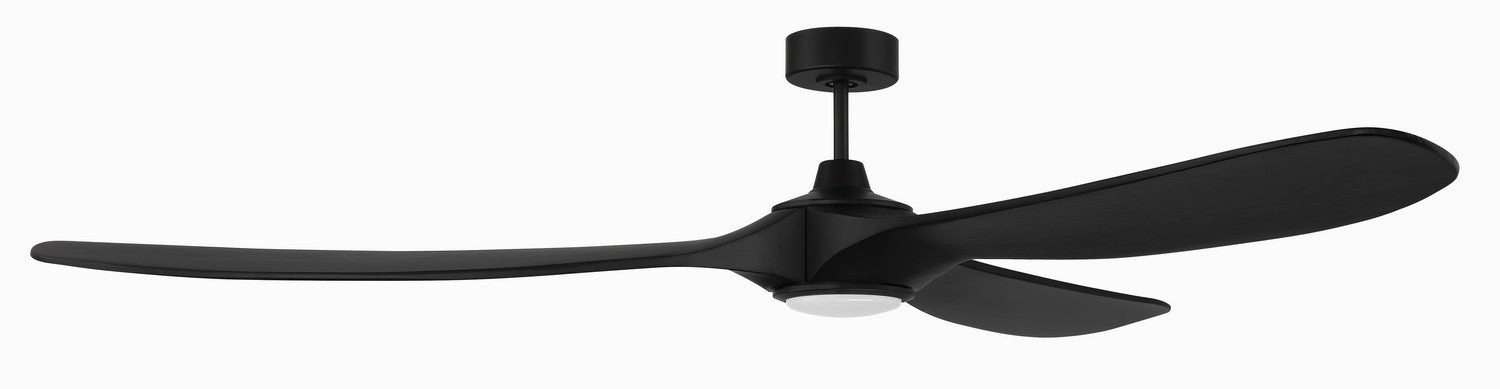 Craftmade Envy Indoor/Outdoor Smart DC Ceiling Fan with 18W LED and Remote