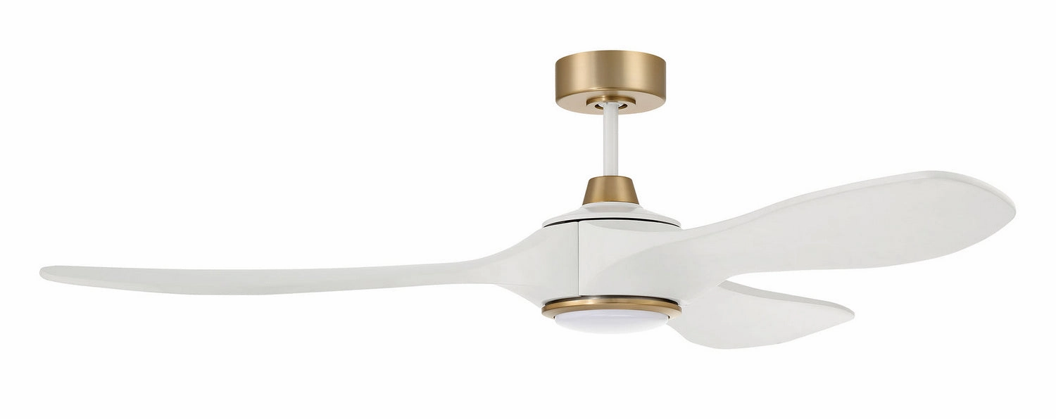 Craftmade Envy Indoor/Outdoor Smart DC Ceiling Fan with 18W LED and Remote