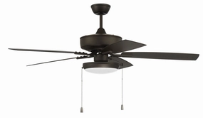 Craftmade Outdoor Pro Plus 119 52" Pull Chain Ceiling Fan with Slim 18W LED outdoor fans store with multiple collections