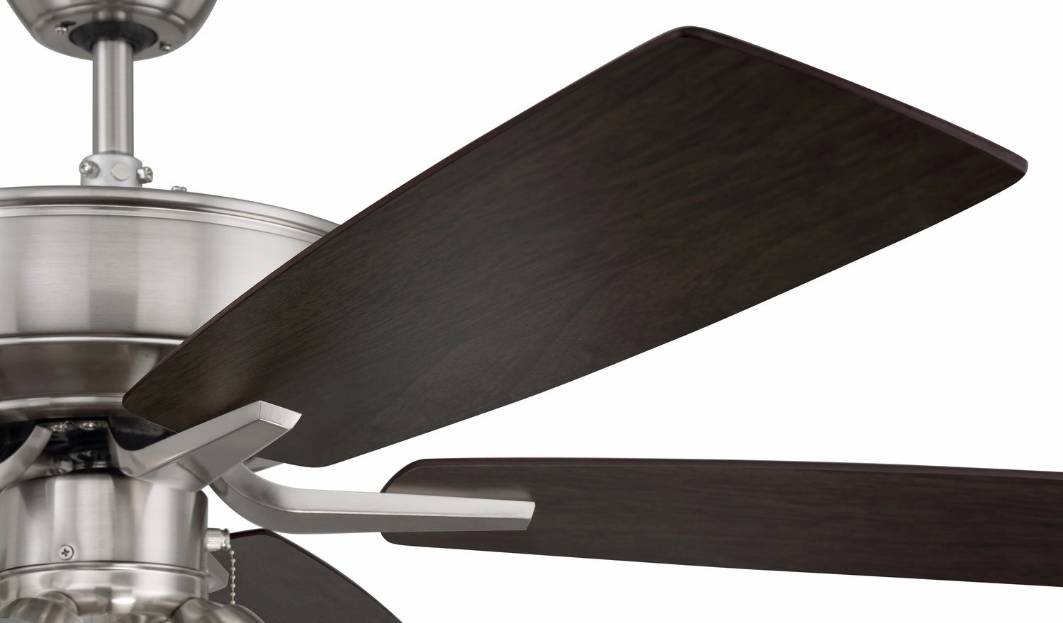 Craftmade Pro Plus 114 52" Pull Chain Ceiling Fan with Frosted 4 Light LED Kit