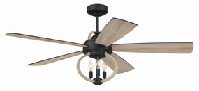 Craftmade Reese 52" Smart Indoor/Outdoor DC Ceiling Fan with LED and Remote outdoor fans store with multiple collections