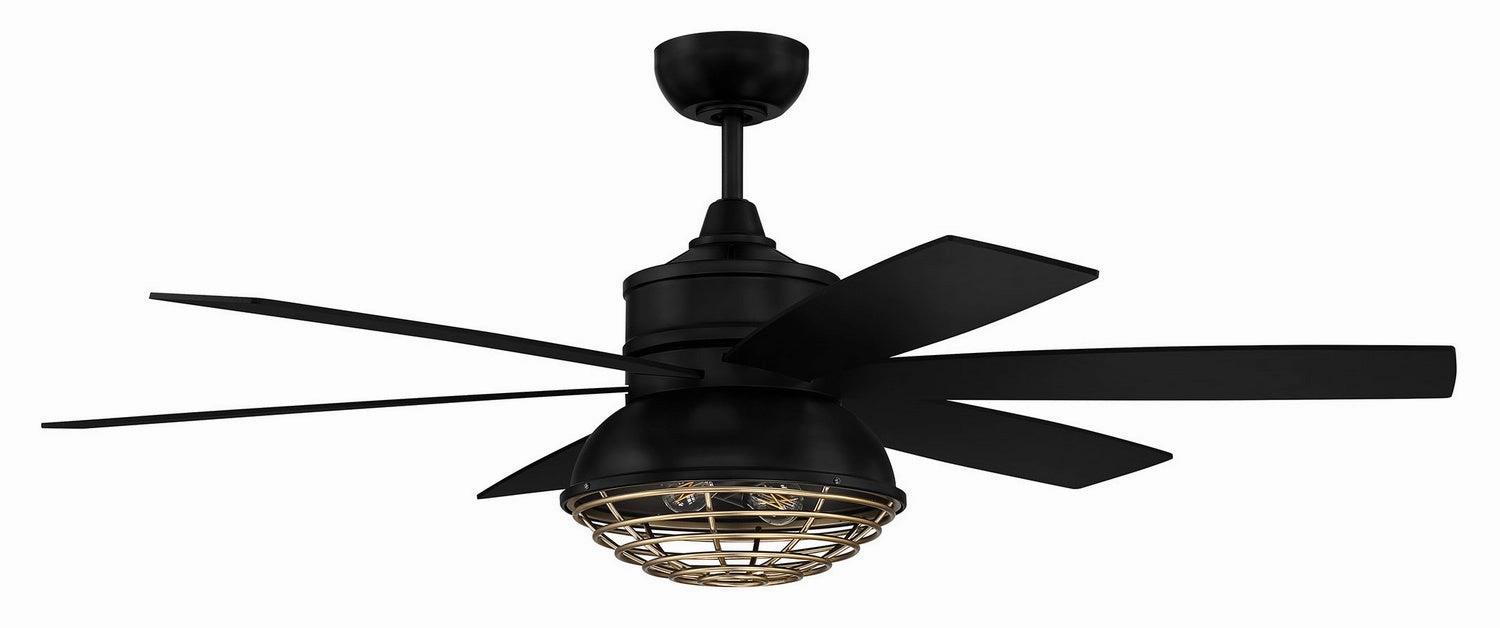 Craftmade Rugged 52" Smart Indoor/Outdoor Ceiling Fan with LED Light and Remote