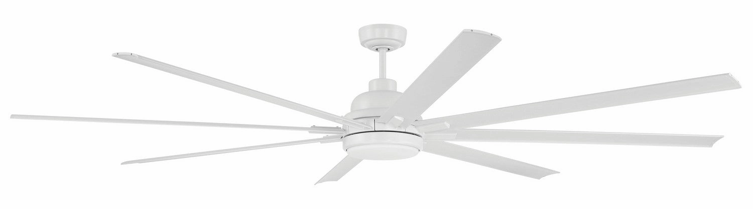 Craftmade Rush Smart Outdoor DC Ceiling Fan with 20W LED Light and Remote