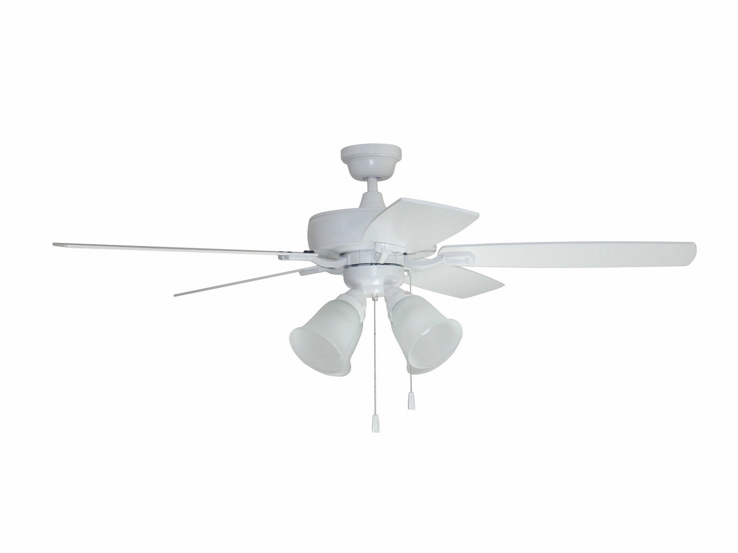Craftmade Twist N Click  52" Pull Chain Ceiling Fan with 4 Light LED