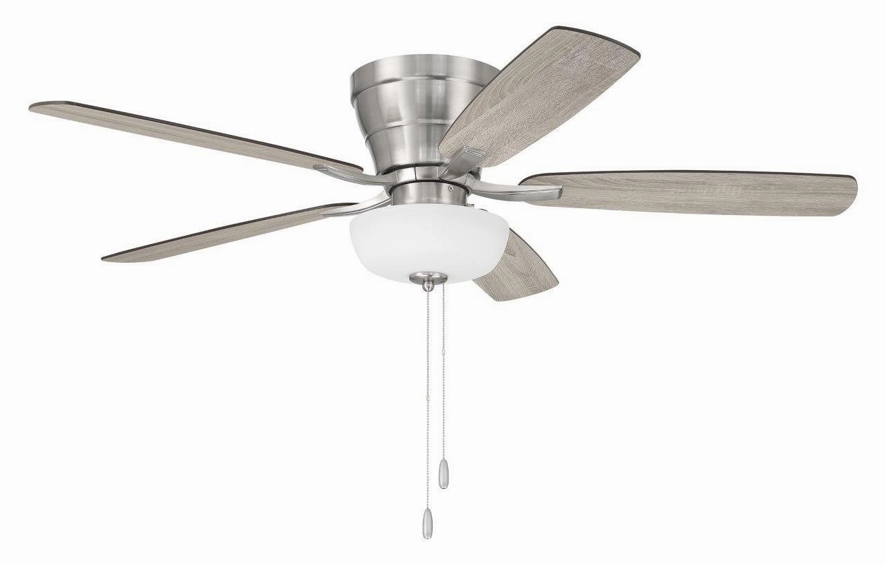 Craftmade Wheeler| Indoor Ceiling Fan with 18W A19 & Pull Chain