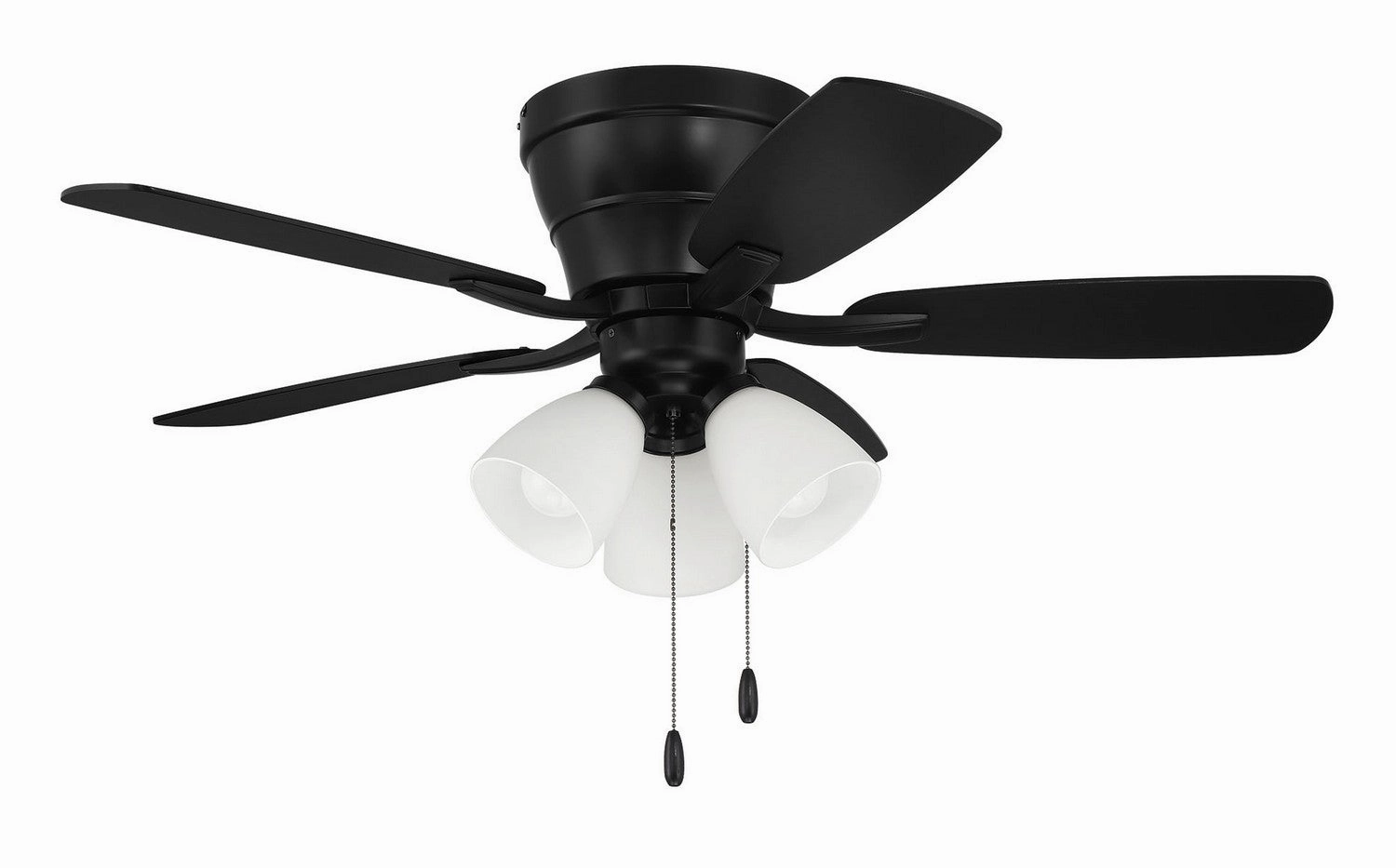 Craftmade Wheeler| Indoor Ceiling Fan with 18W A19 & Pull Chain