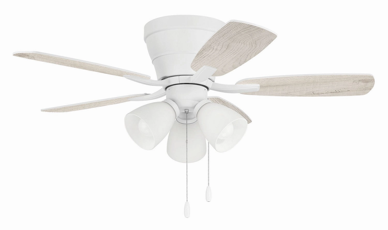 Craftmade Wheeler| Indoor Ceiling Fan with 18W A19 & Pull Chain