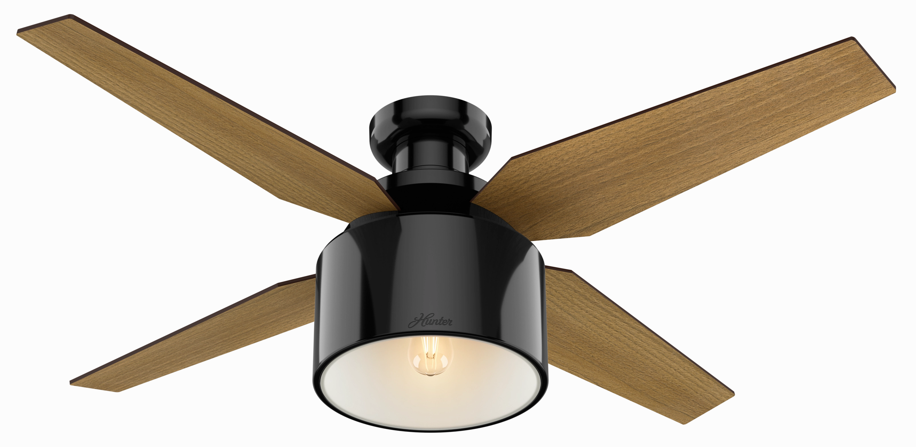 Cranbrook 52"Ceiling Fan Gloss Black