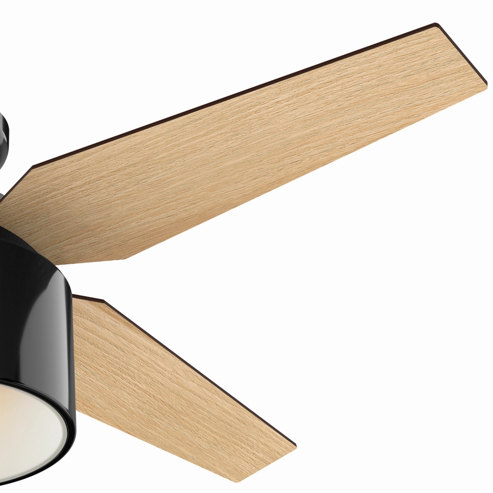 Cranbrook 52"Ceiling Fan Gloss Black