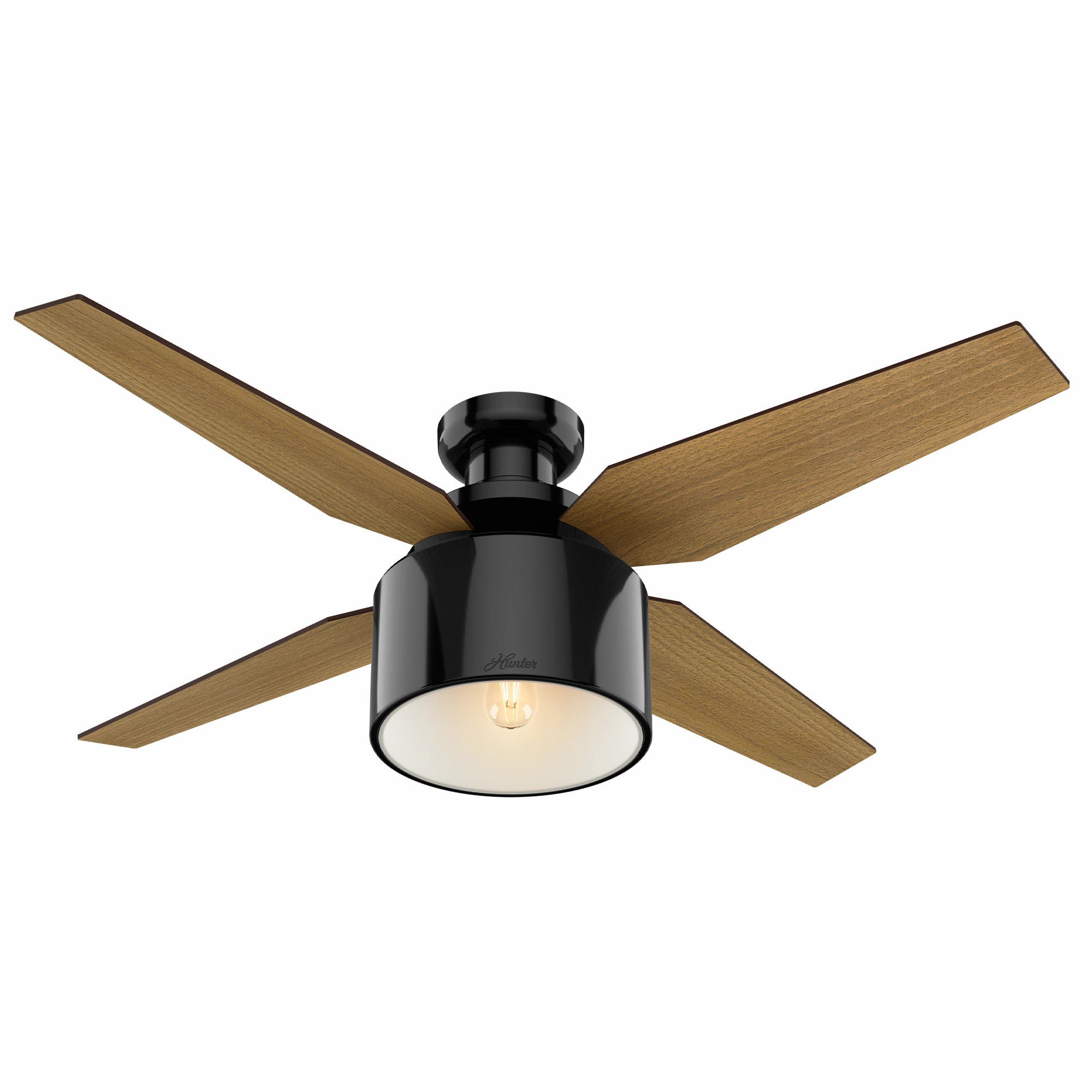 Cranbrook 52"Ceiling Fan Gloss Black