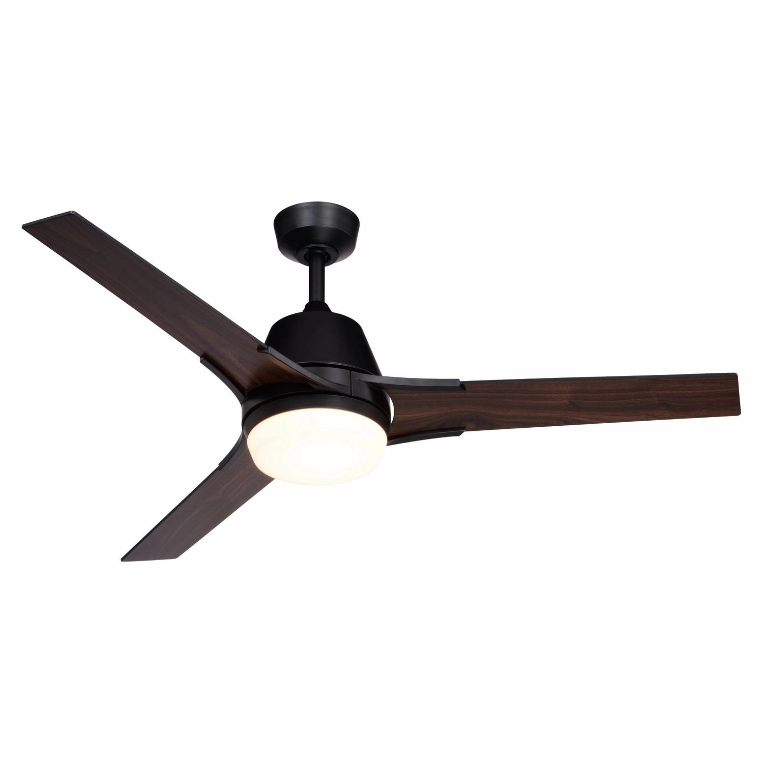 Crescent 52"Ceiling Fan Black