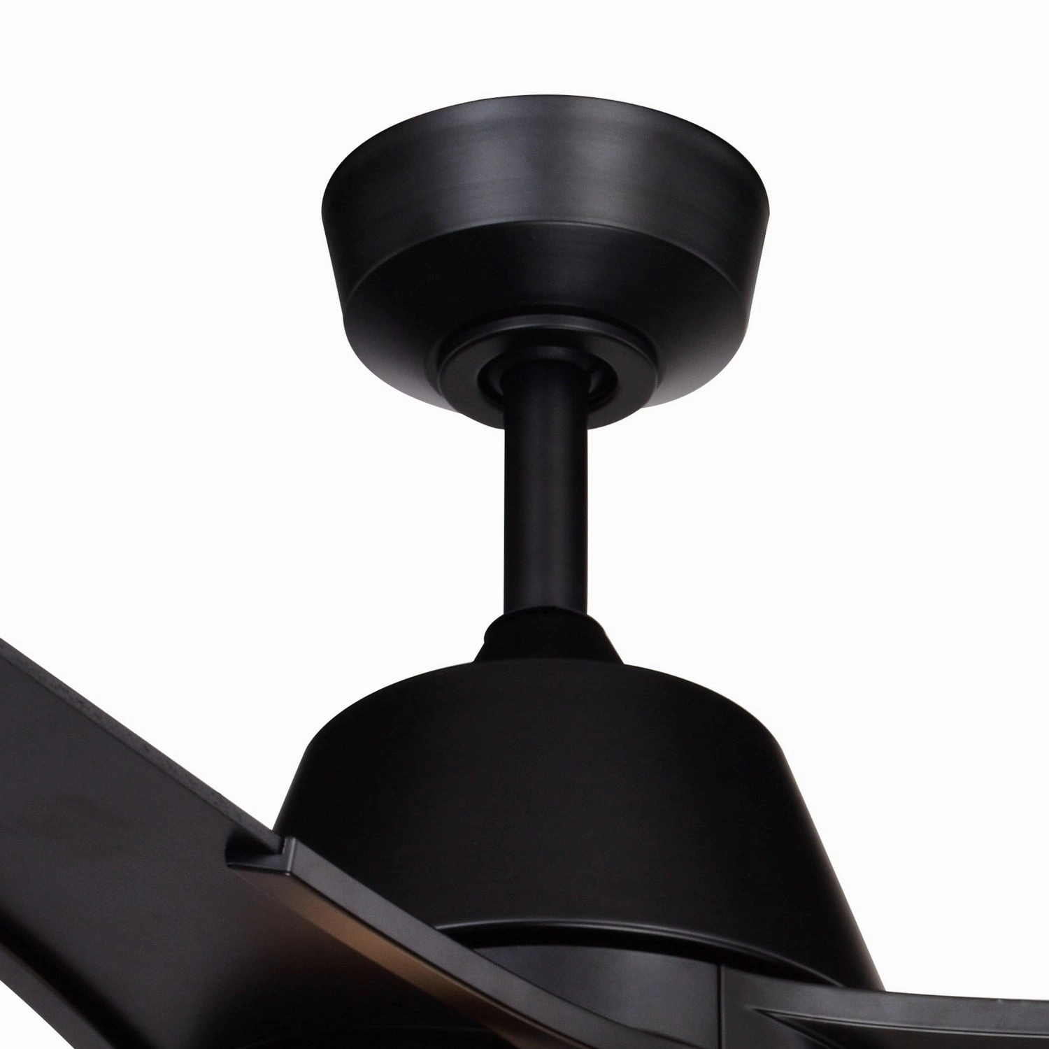 Crescent 52"Ceiling Fan Black