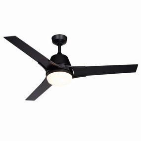 Crescent 52"Ceiling Fan Black affordable medium fans for summer