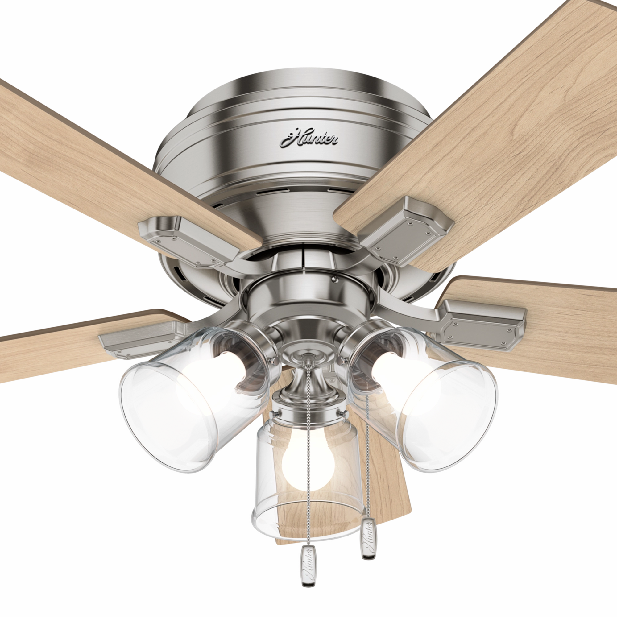 Crestfield 42"Ceiling Fan Brushed Nickel