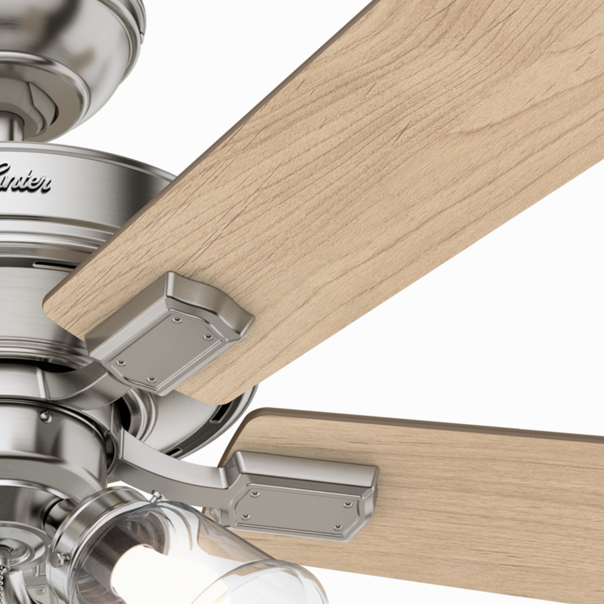 Crestfield 52"Ceiling Fan Brushed Nickel