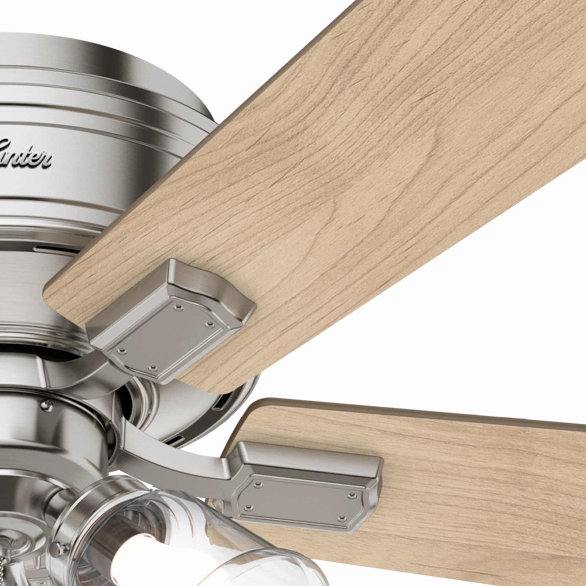 Crestfield 52"Ceiling Fan Brushed Nickel