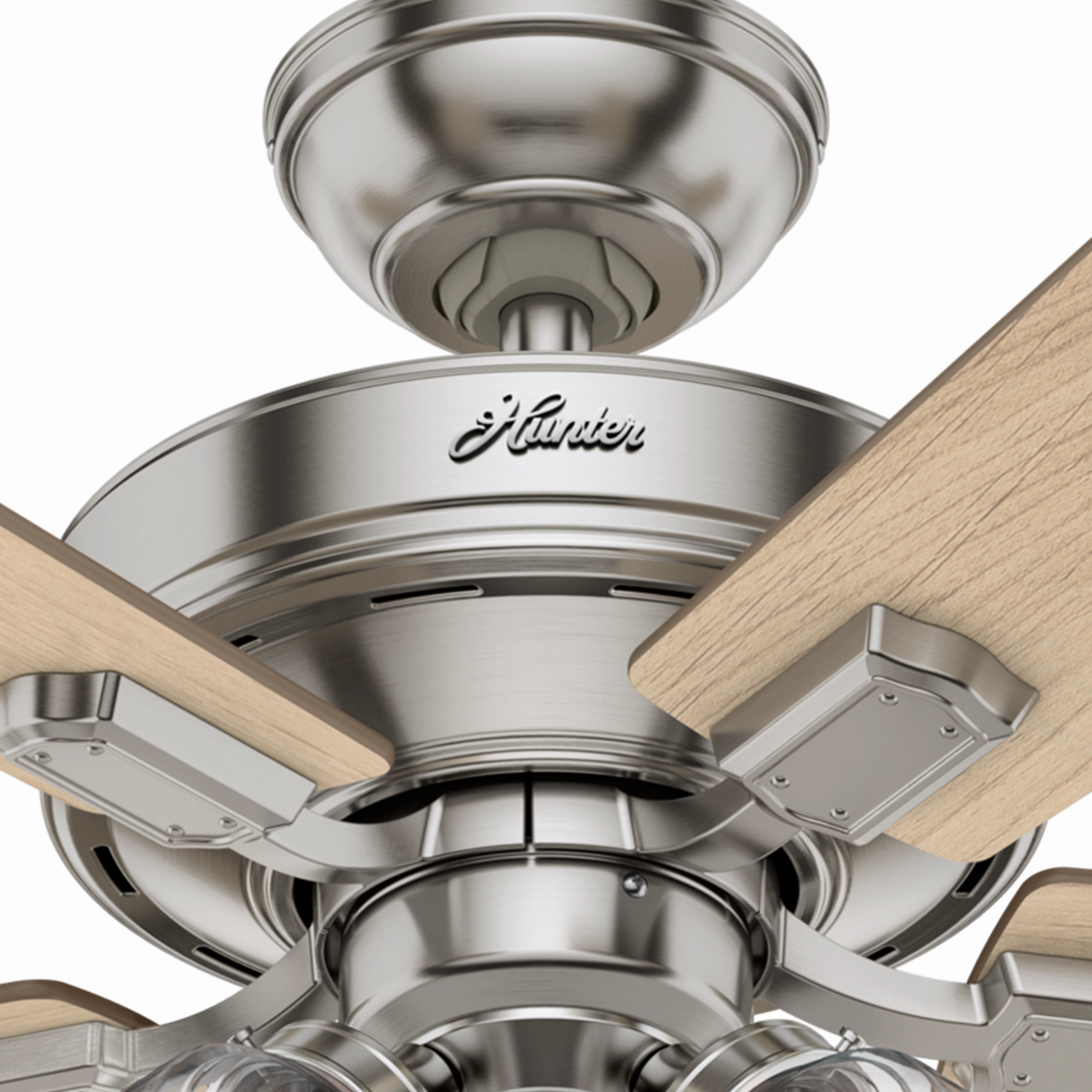 Crestfield 52"Ceiling Fan Brushed Nickel