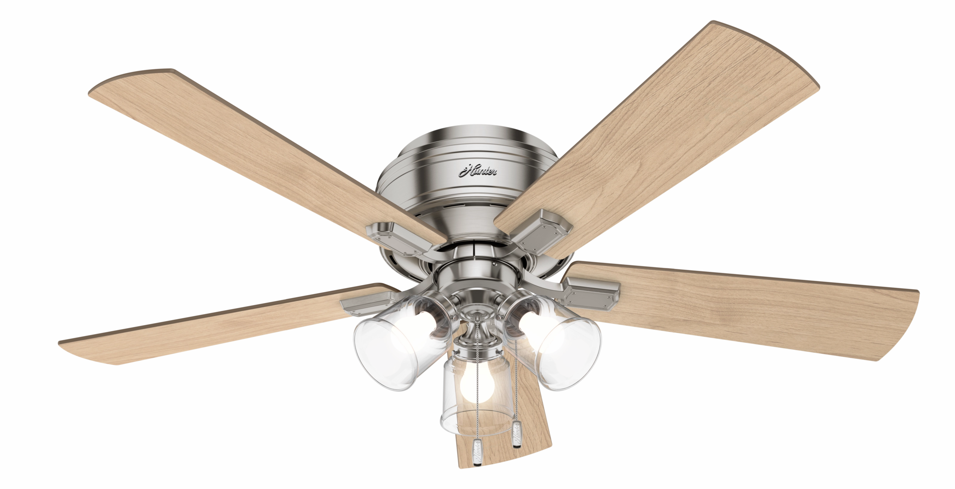 Crestfield 52"Ceiling Fan Brushed Nickel