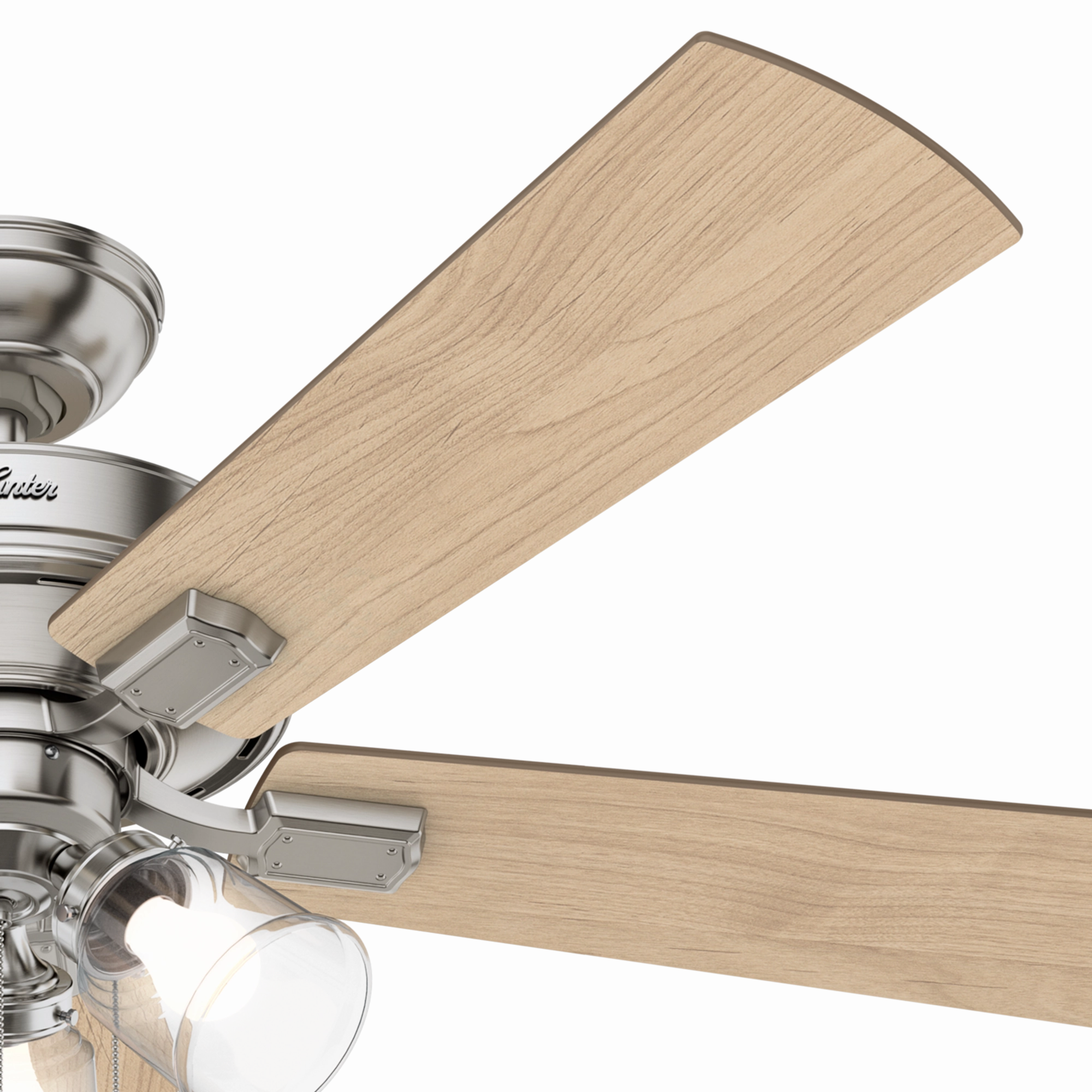 Crestfield 52"Ceiling Fan Brushed Nickel