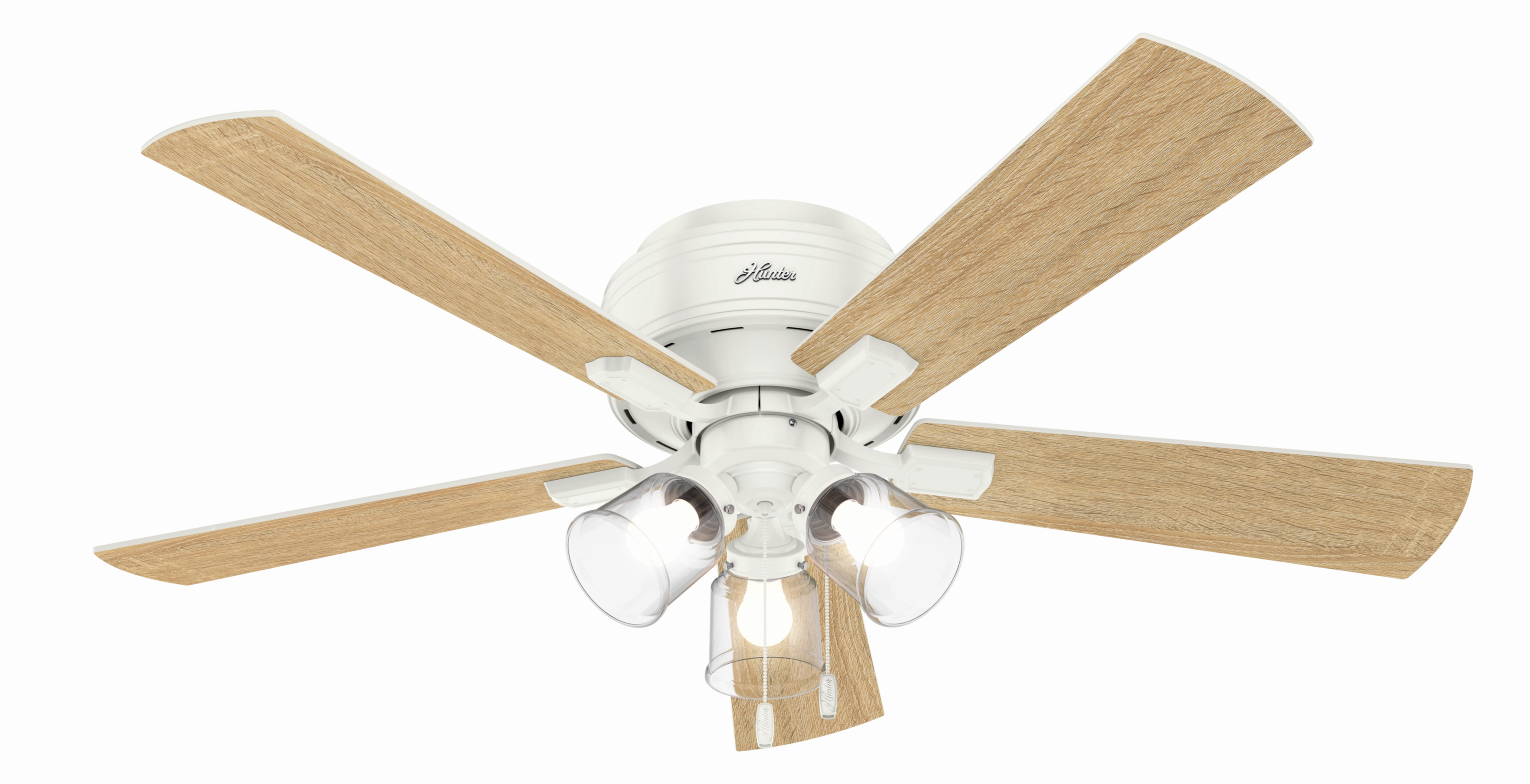Crestfield 52"Ceiling Fan Fresh White