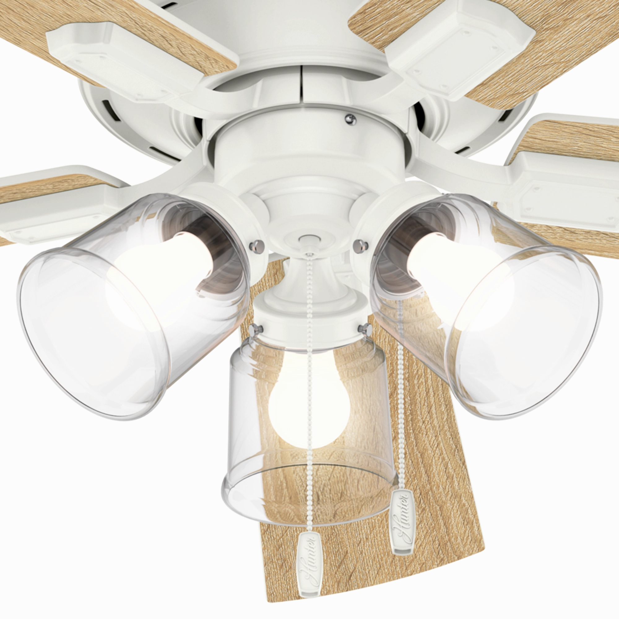 Crestfield 52"Ceiling Fan Fresh White
